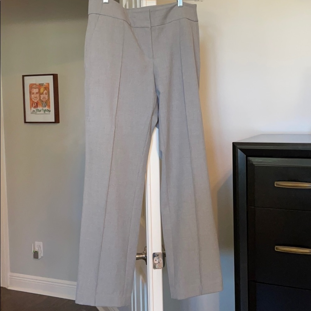Loft Gray Pants Size 8